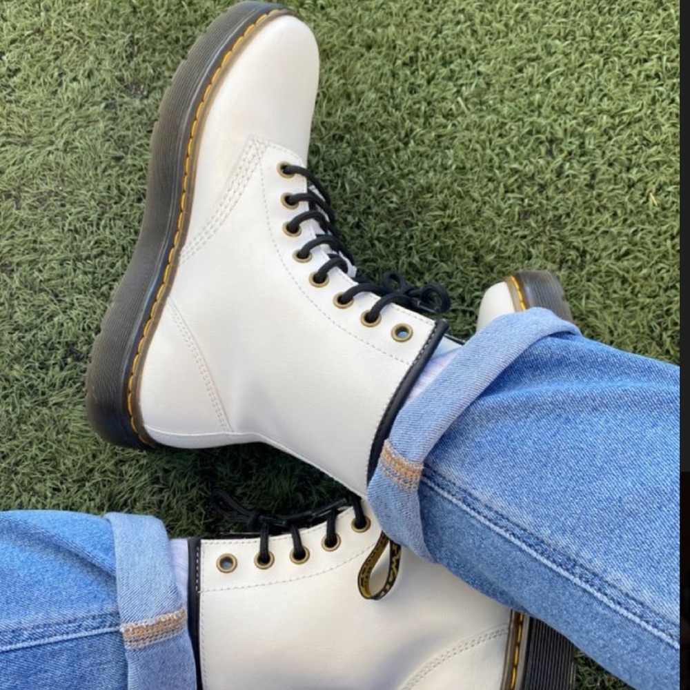 White Doc Martens